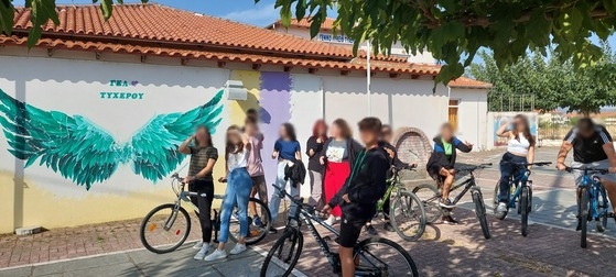 Οι μαθητές του ΓΕΛ Τυχερού επιλέγουν πιο βιώσιμους τρόπους μετακίνησης από και προς το σχολείο!